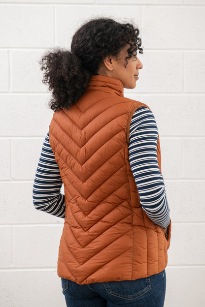 Laurel Gilet - Rust - Lighthouse