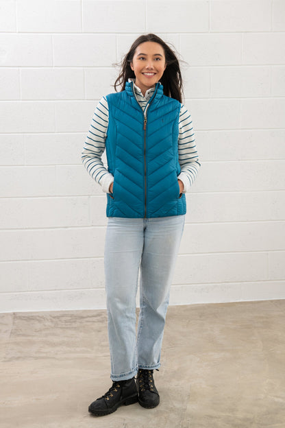 Laurel Gilet - Teal - Lighthouse