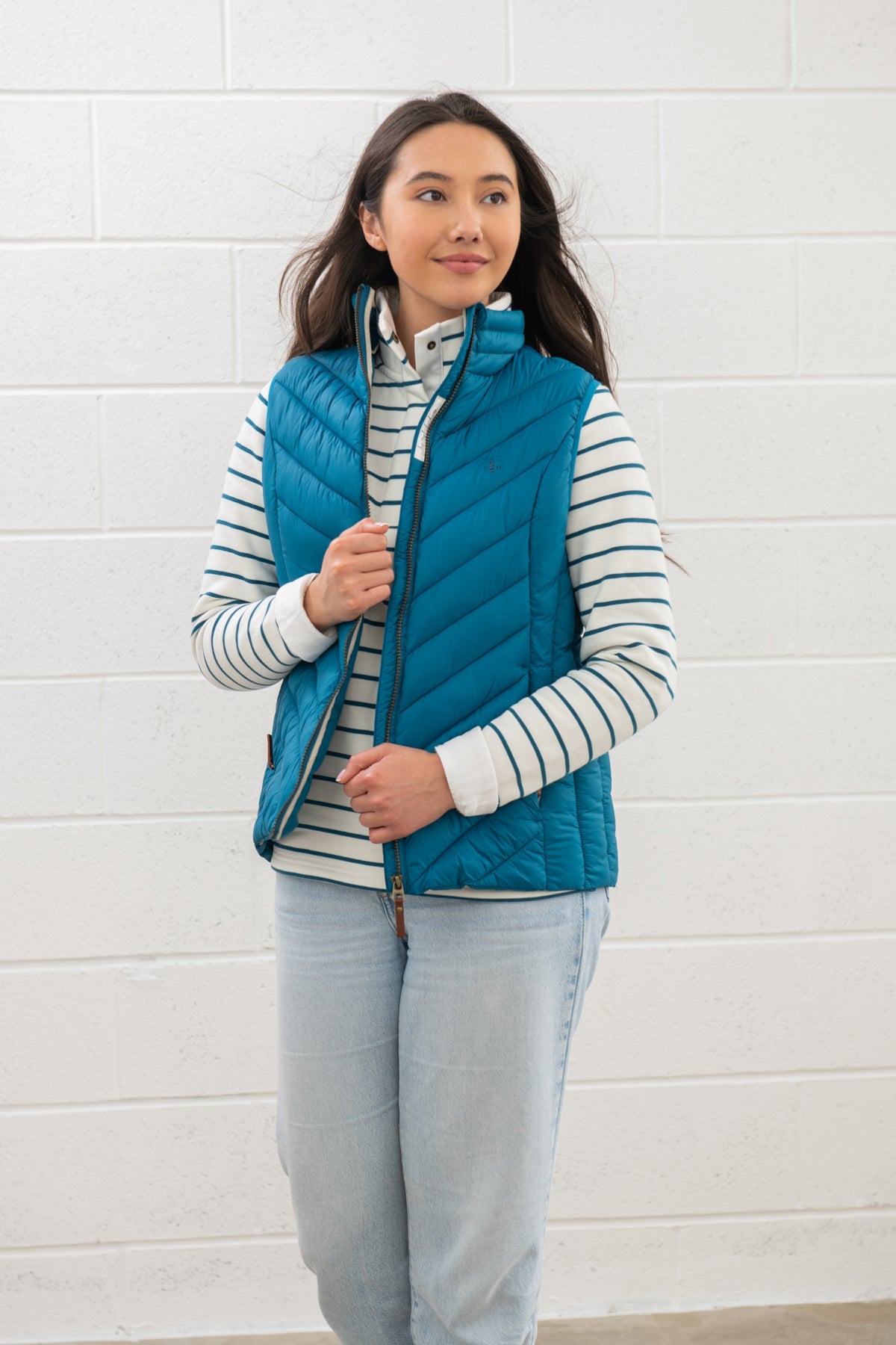 Laurel Gilet - Teal - Lighthouse