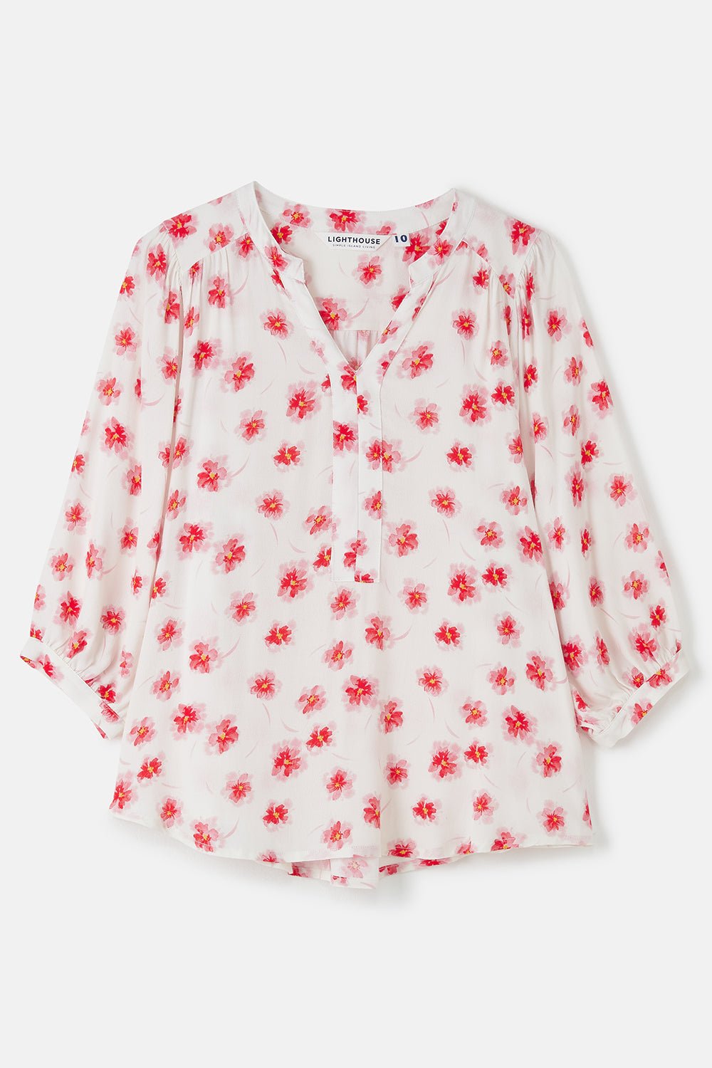 Lola Blouse - Soft Pink Floral - Lighthouse