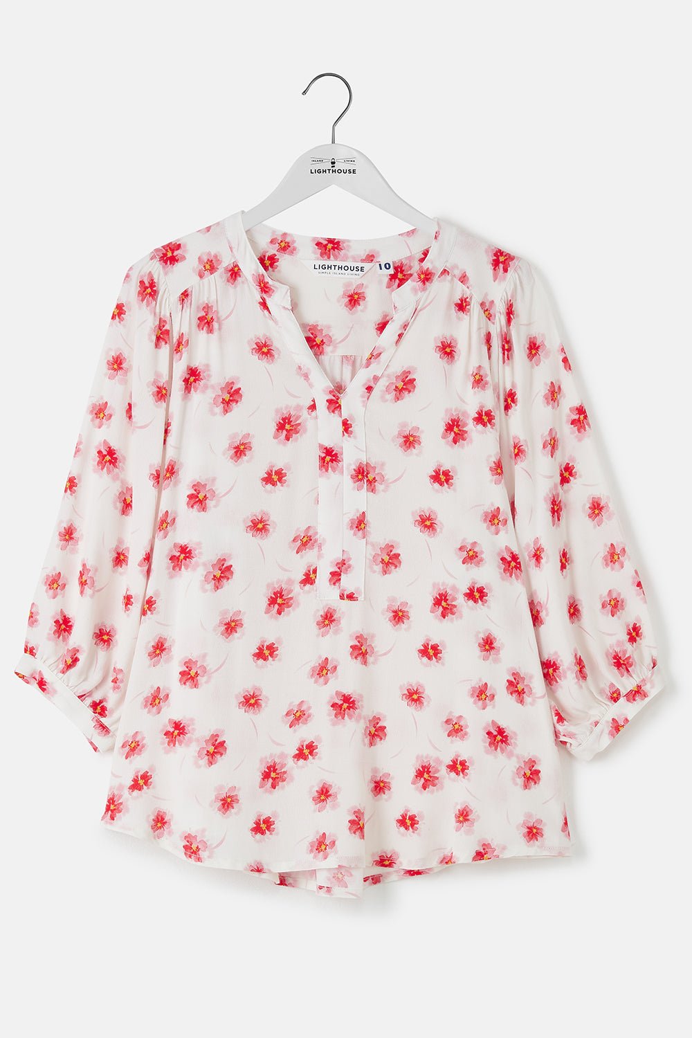 Lola Blouse - Soft Pink Floral - Lighthouse