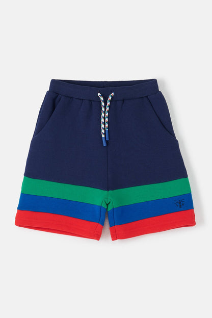 Louie Shorts - Navy Green Blue Red - Lighthouse