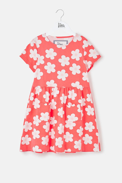 Marnie Dress - Floral Print - Lighthouse