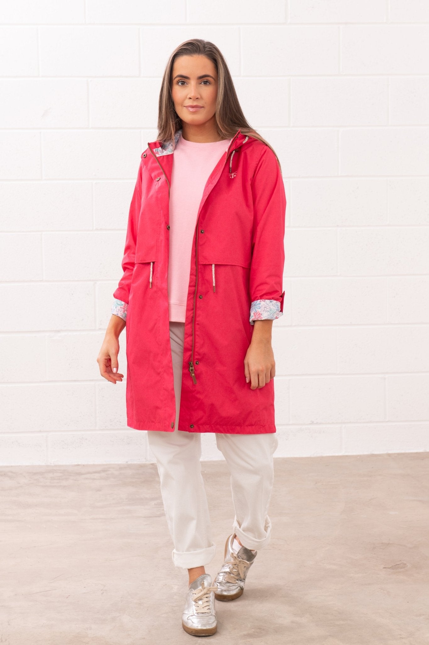 Pippa Coat - Raspberry - Lighthouse