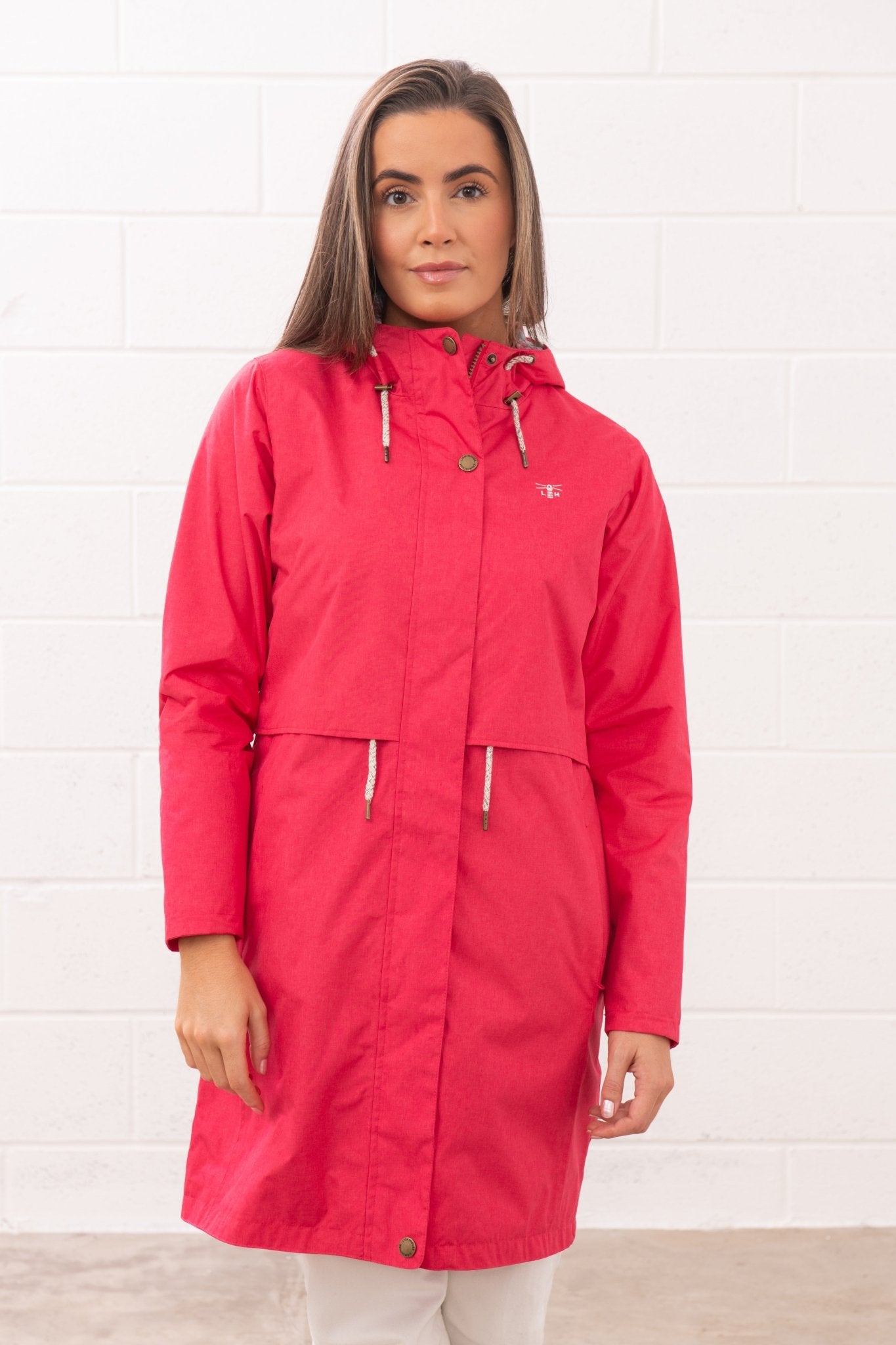 Pippa Coat - Raspberry - Lighthouse