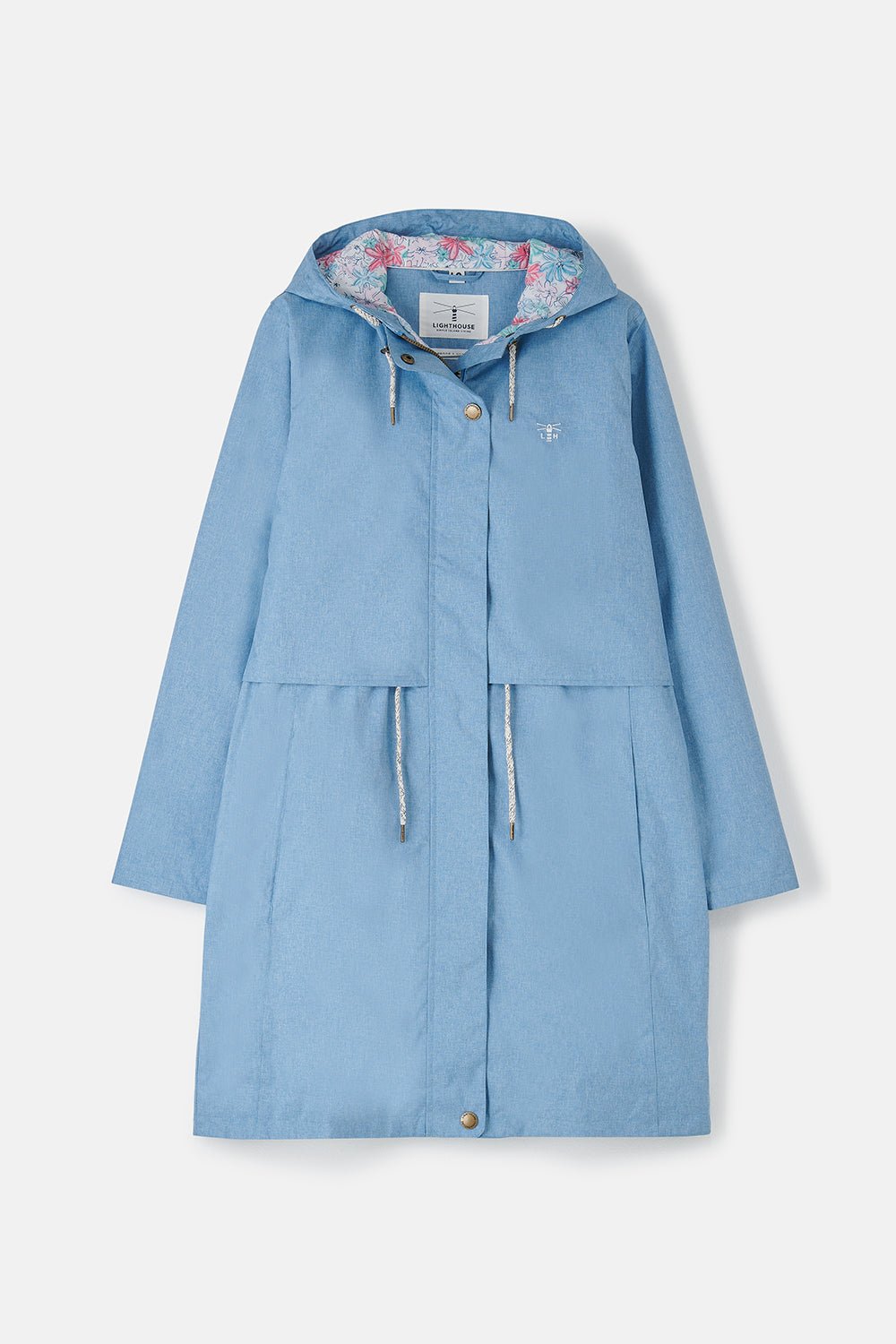 Pippa Coat - Soft Denim - Lighthouse