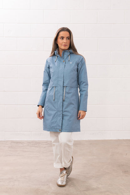 Pippa Coat - Soft Denim - Lighthouse