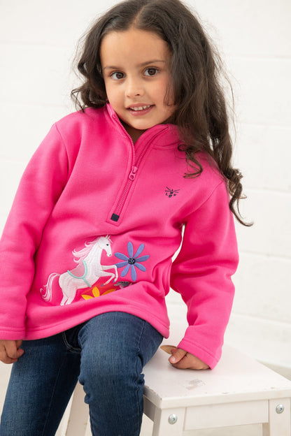 Robyn Sweatshirt - Pink Horse - Lighthouse