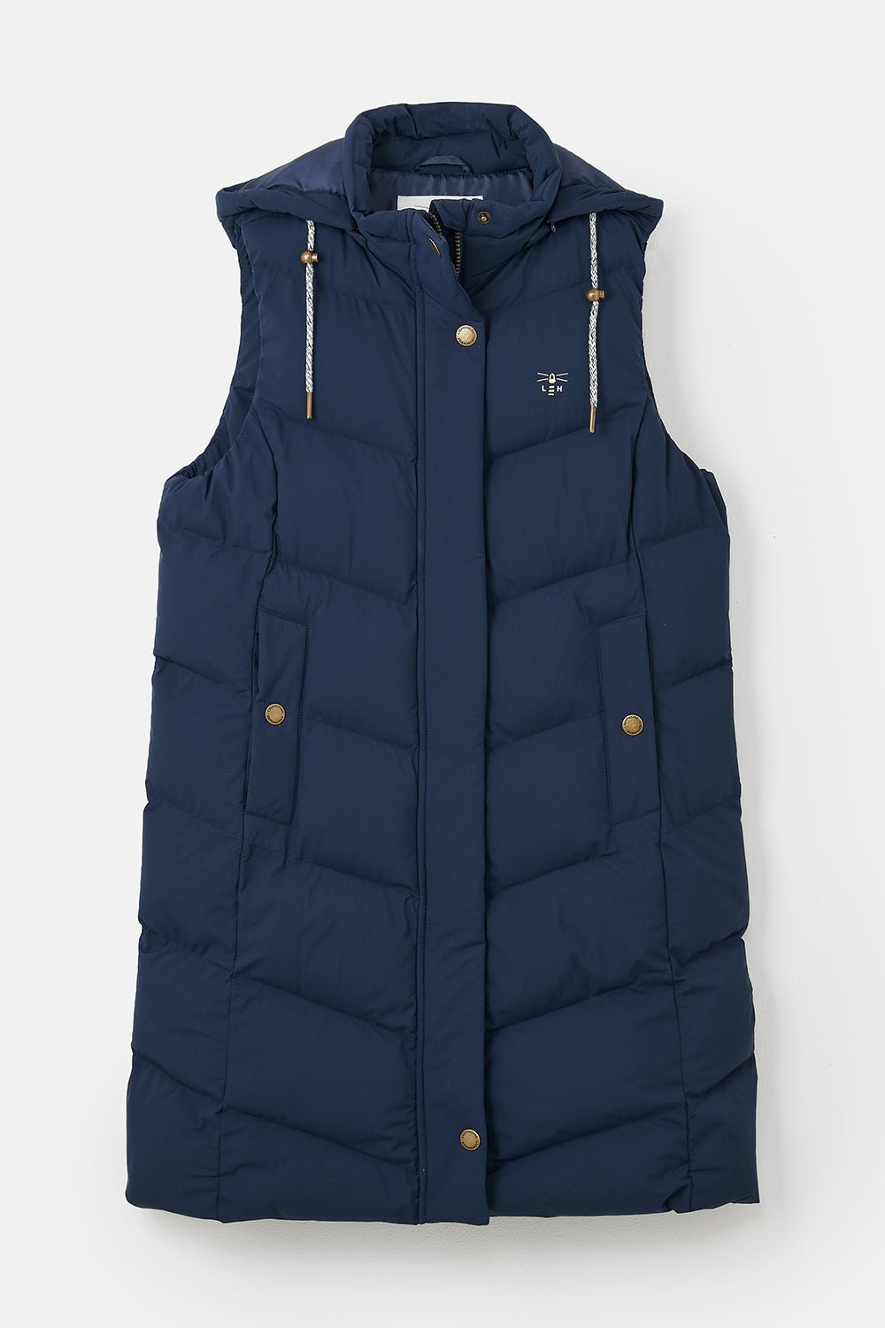 Savannah Long Gilet - Navy - Lighthouse