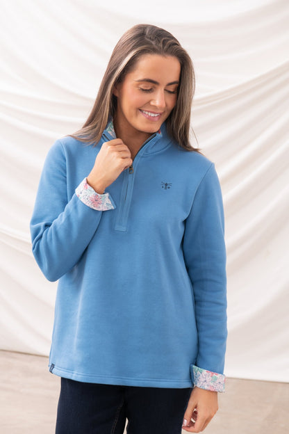 Shore Sweatshirt - Marine Blue - Lighthouse