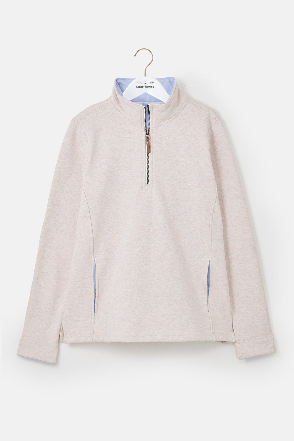 Shore Sweatshirt - Oatmeal - Lighthouse