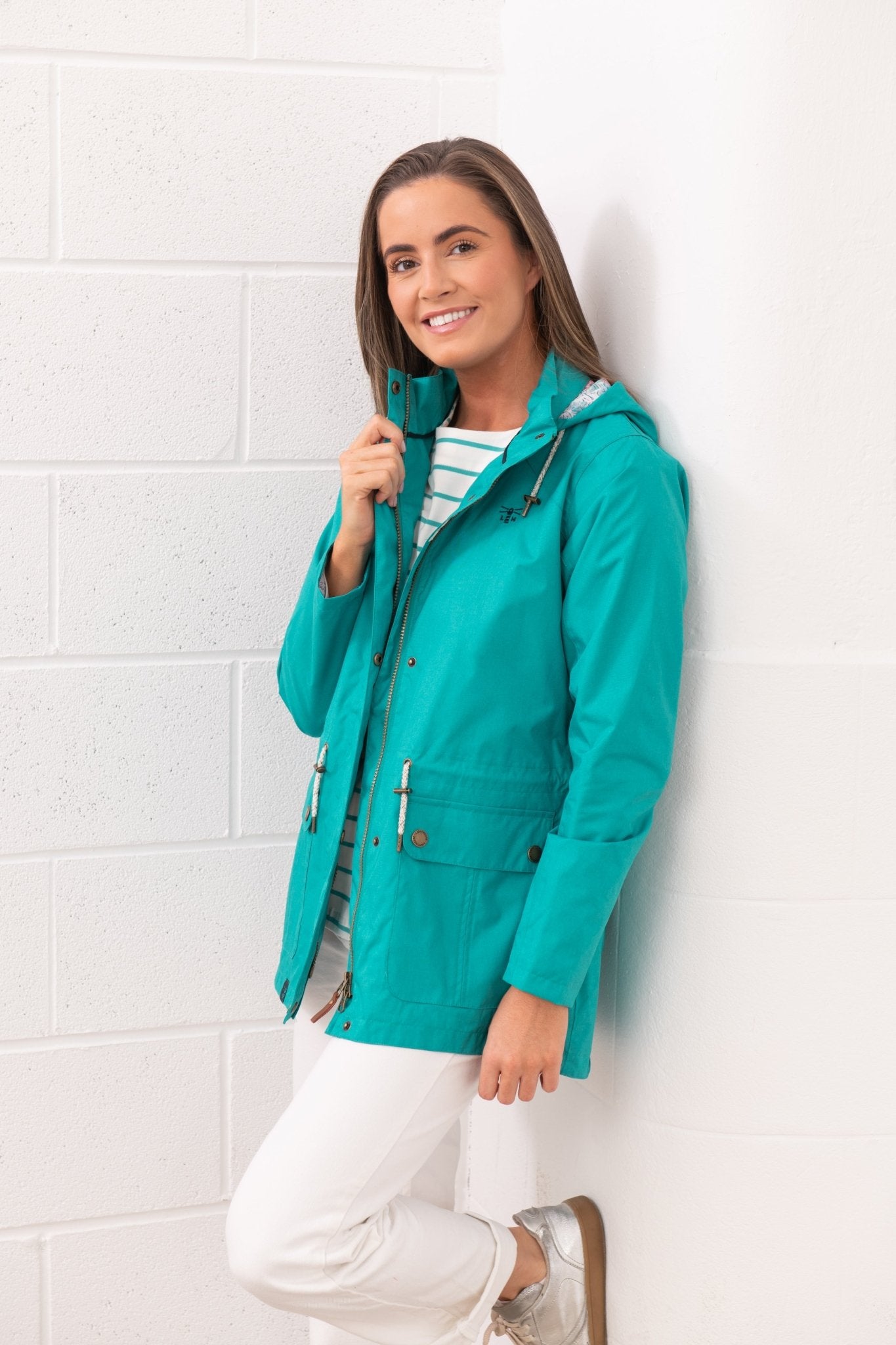 Willow Jacket - Soft Teal - Lighthouse