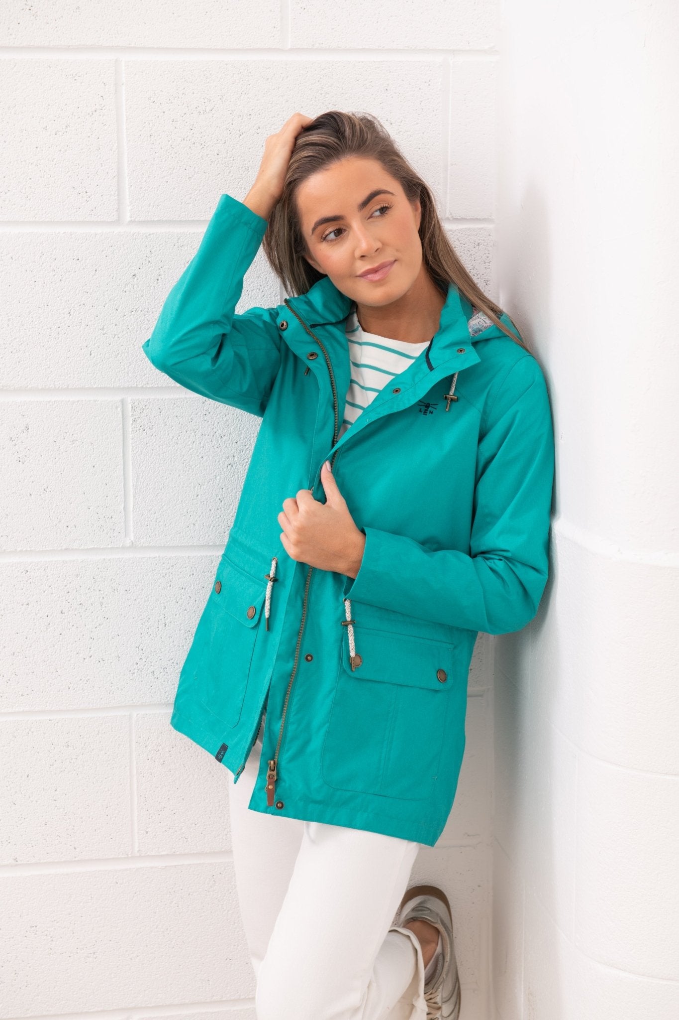 Willow Jacket - Soft Teal - Lighthouse