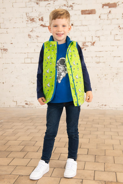 Alex Gilet - Lime Space Print - Lighthouse