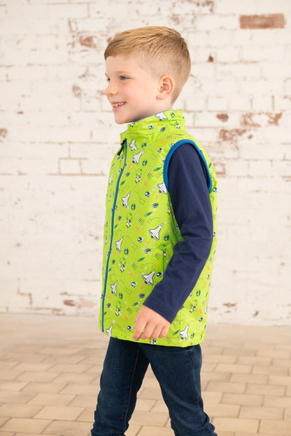 Alex Gilet - Lime Space Print - Lighthouse