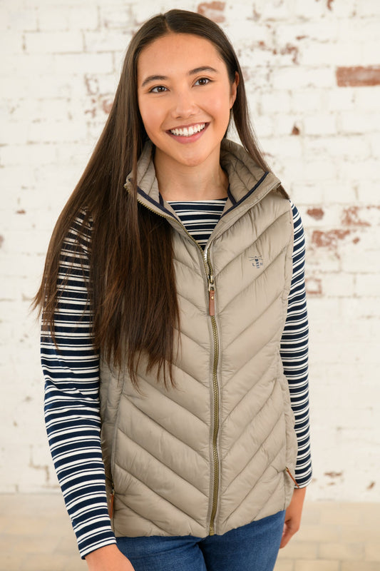 Laurel Gilet - Mocha-Lighthouse