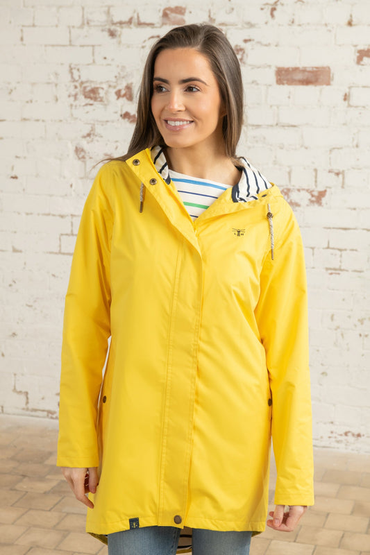 Long Beachcomber Jacket - Yellow-Lighthouse