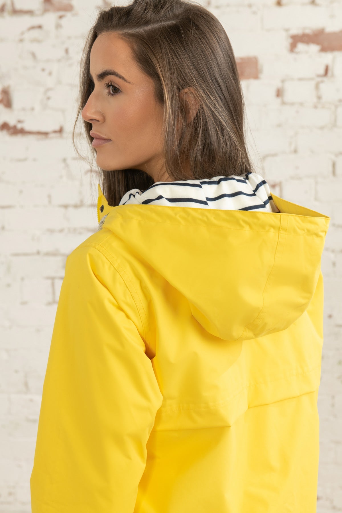 Long yellow raincoat best sale