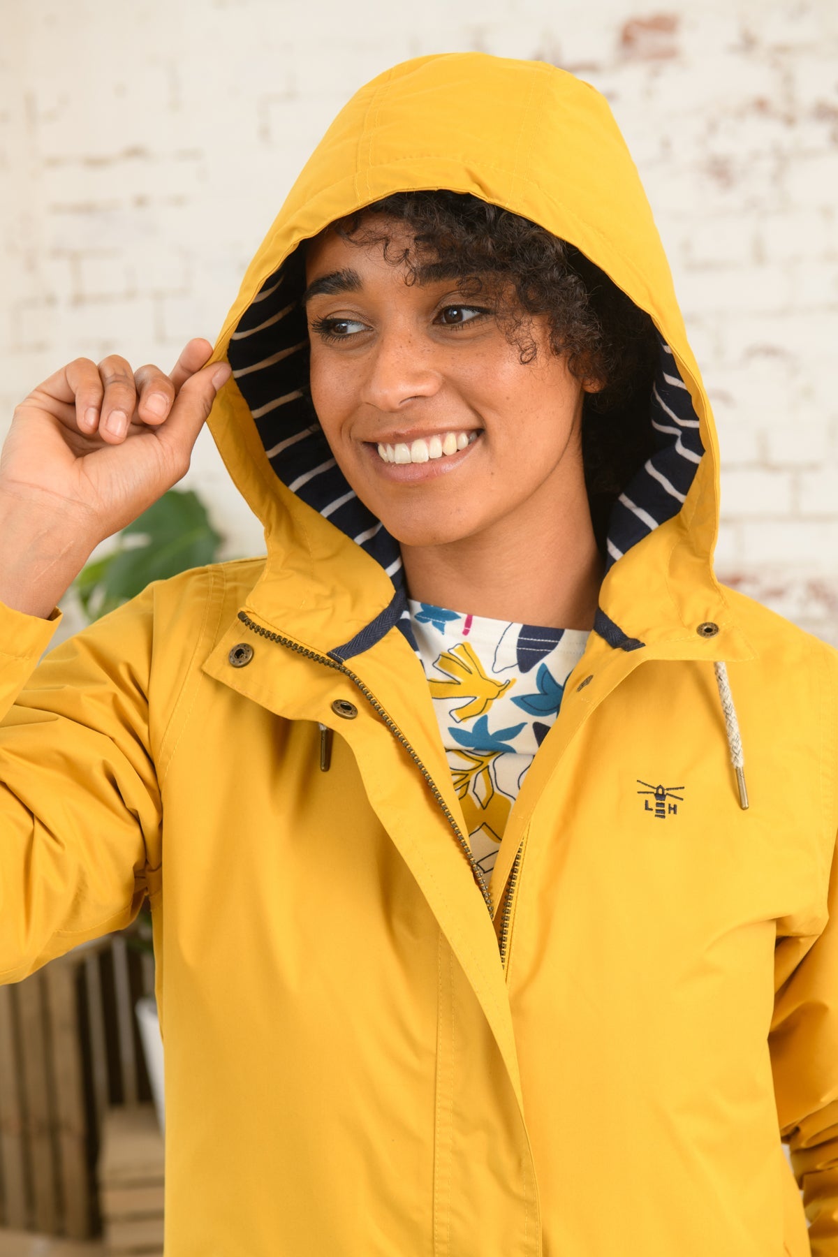 Women's Yellow Rain Jackets & Raincoats