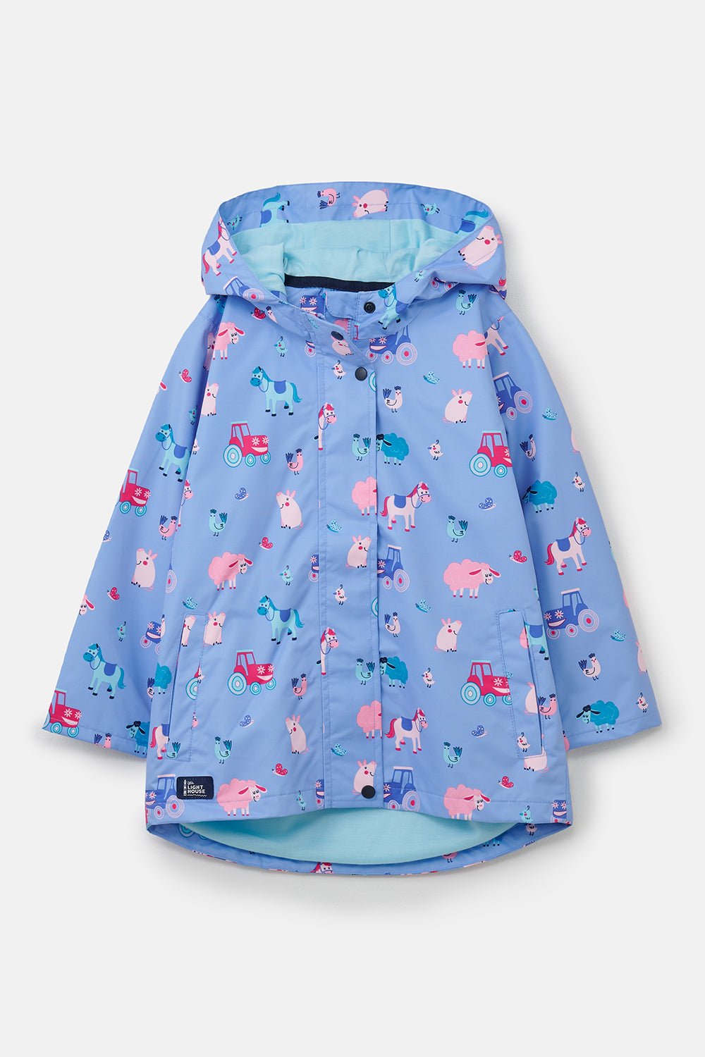 Lilac rain coat deals