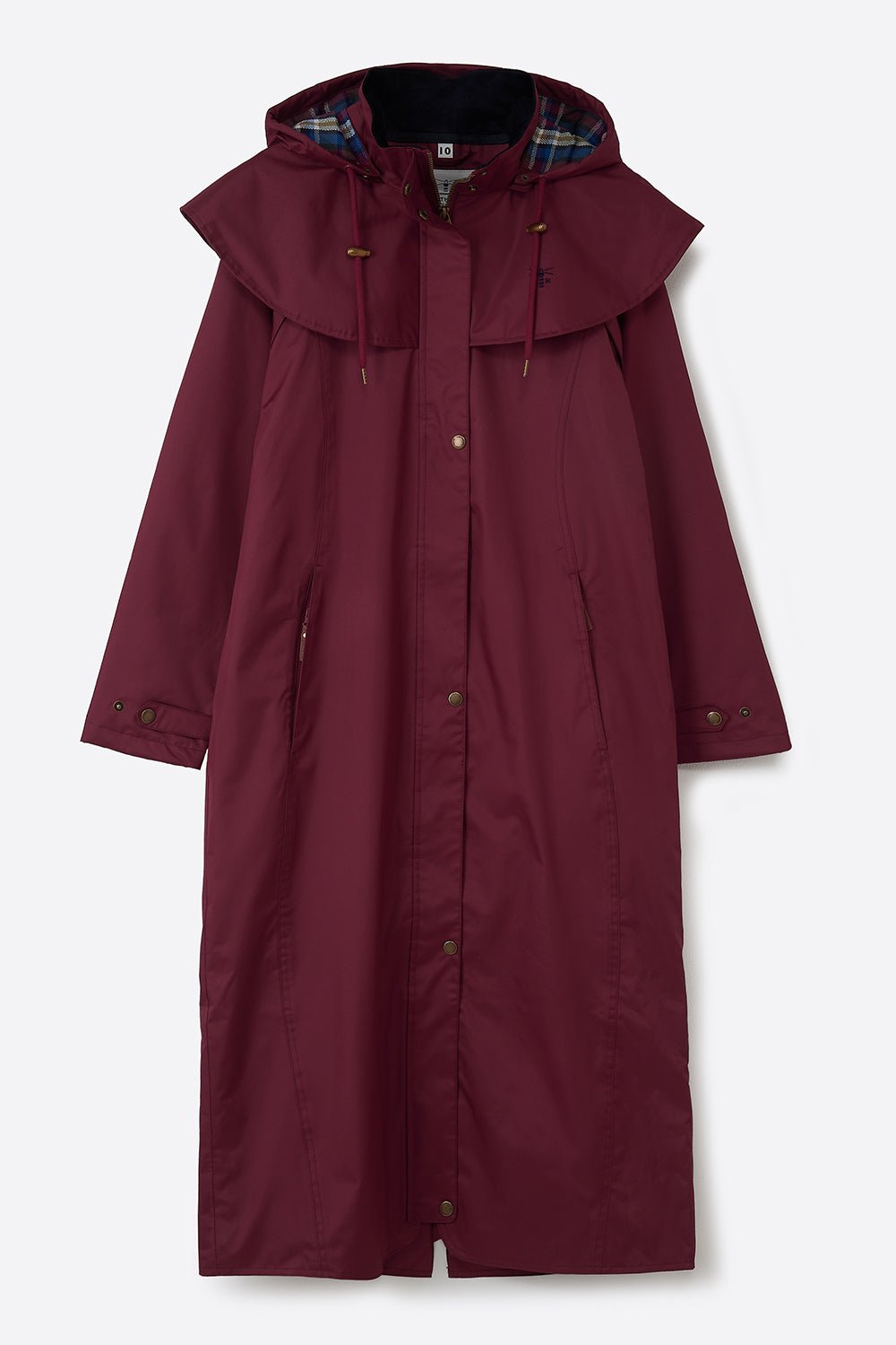 Outback Full Length Waterproof Raincoat - Berry-Lighthouse