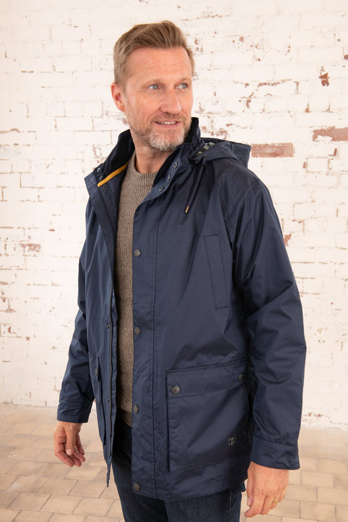 Oxford Raincoat. Men's Waterproof Coat | Lighthouse