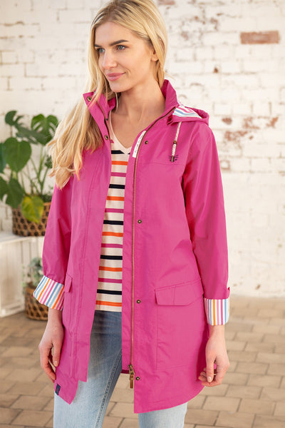 Pale pink 2025 waterproof jacket