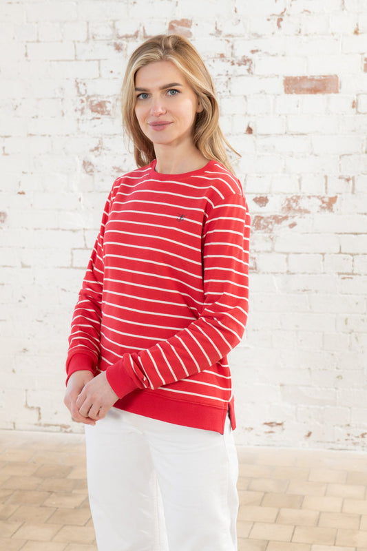 Seaside Jersey - Poppy Stripe-Lighthouse