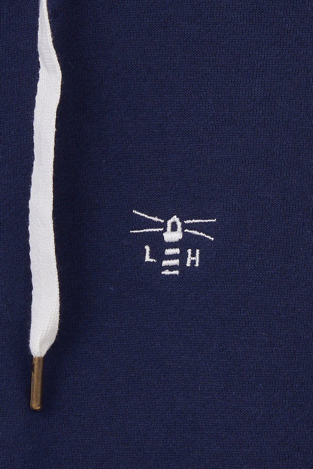 Strand Hooded Top - Navy – Lighthouse